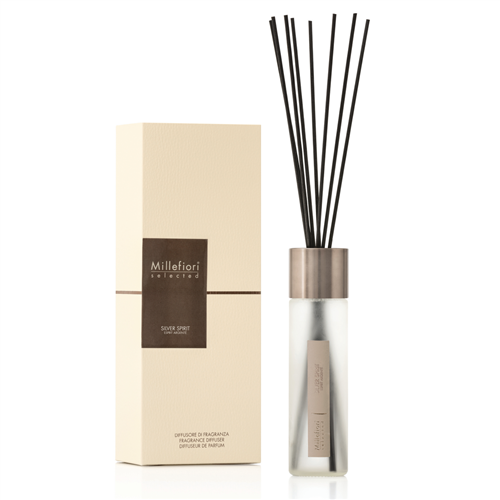 Millefiori Selected Reed Diffuser 350 ml Silver Spirit - Yankee Candle & WoodWick