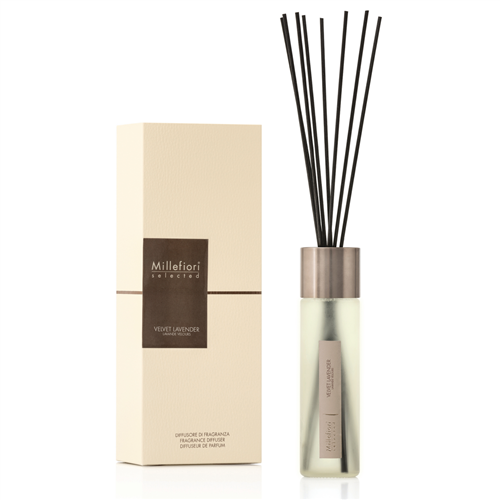 Millefiori Selected Reed Diffuser 350 ml Velvet Lavender - Yankee Candle & WoodWick