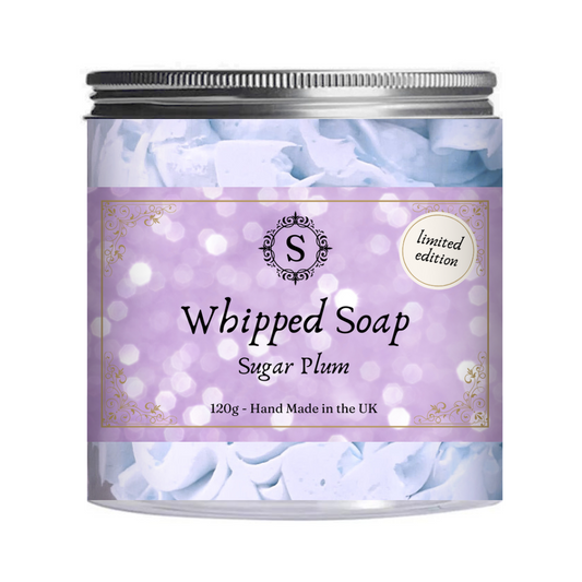 Scents & Soaps Whipped Soap Sugar Plum Limited Edition 120g