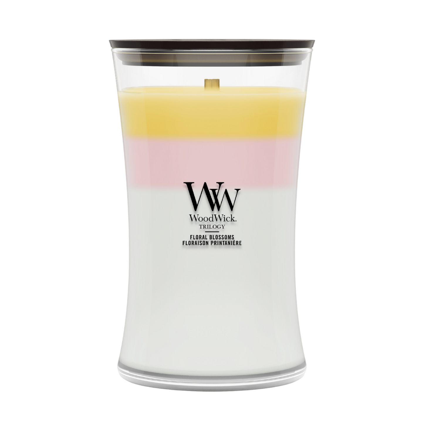 WoodWick Floral Blossoms Large Trilogy Candle