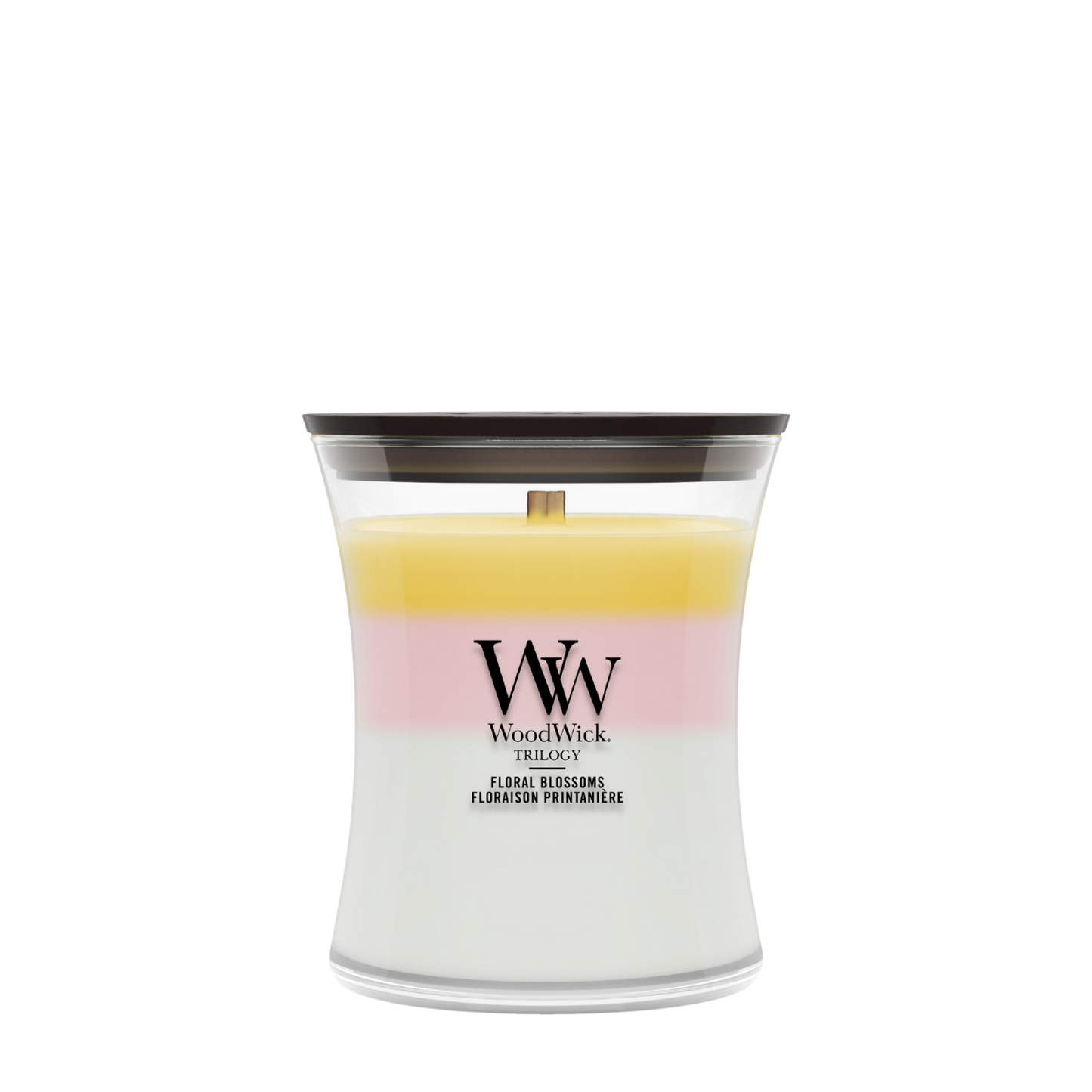 WoodWick Floral Blossoms Medium Trilogy Candle