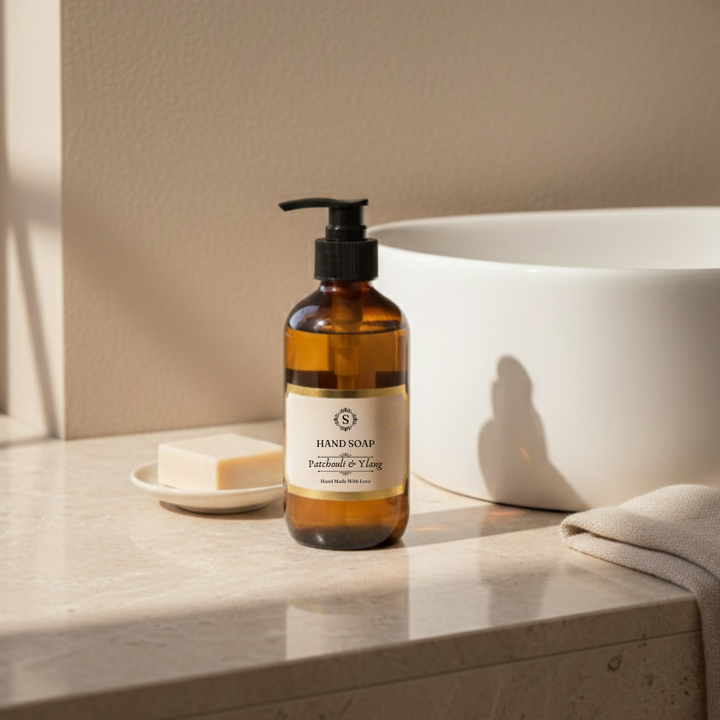 Scents & Soaps Gold Line Hand Soap Patchouli & Ylang 250ml