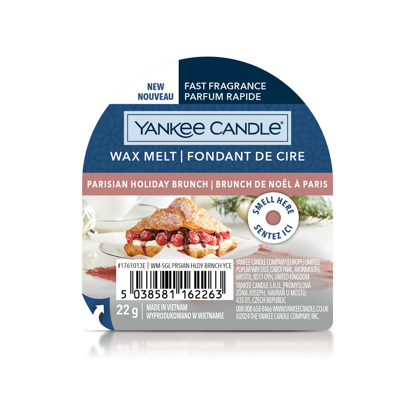 Yankee Candle Parisian Holiday Brunch Wax Melt