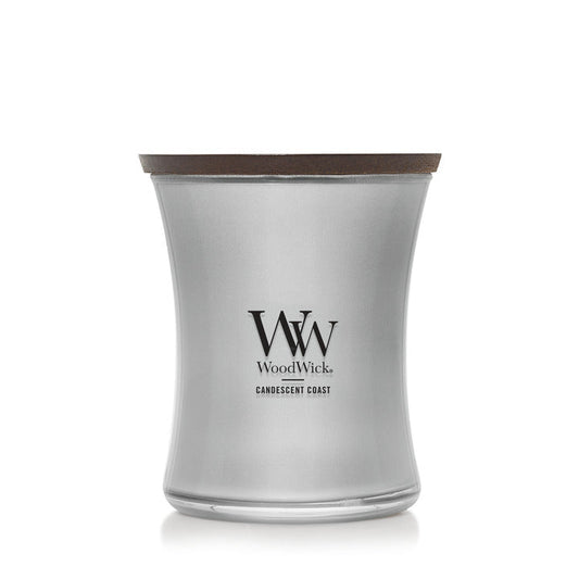 WoodWick Precious Metals Candescent Coast Medium Candle