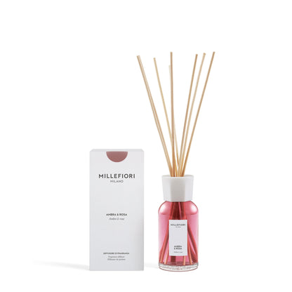 Milano Geurstokjes 250 ml Ambra & Rosa - Yankee Candle & WoodWick