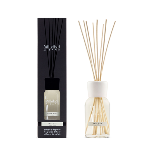 Millefiori Milano Reed Diffuser 250 ml White Musk - Yankee Candle & WoodWick