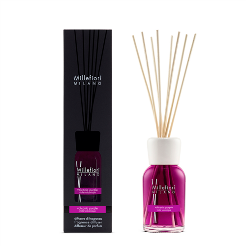 Millefiori Milano Reed Diffuser 250 ml Volcanic Purple - Yankee Candle & WoodWick