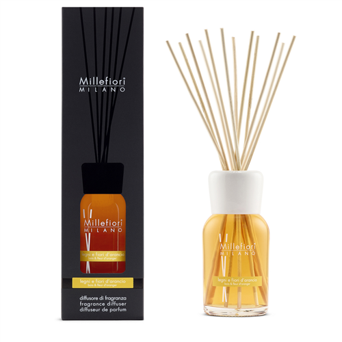 Millefiori Milano Reed Diffuser 500 ml Legni e Fiori d'Arancio - Yankee Candle & WoodWick
