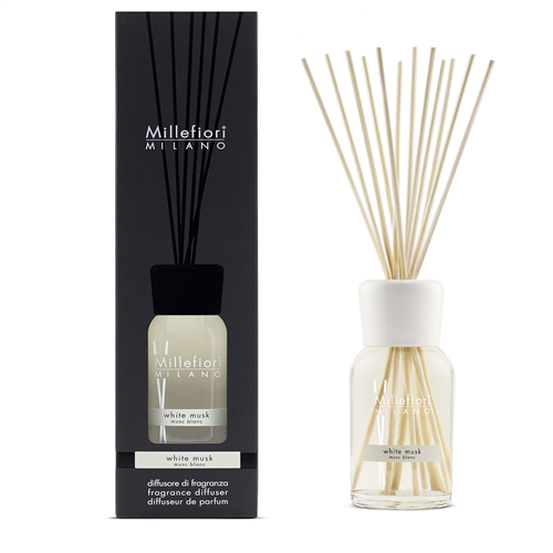 Millefiori Milano Reed Diffuser 500 ml White Musk - Yankee Candle & WoodWick