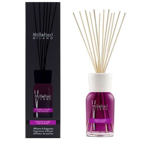 Millefiori Milano Reed Diffuser 500 ml Volcanic Purple - Yankee Candle & WoodWick