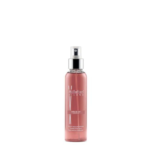 Millefiori Milano Home Spray 150 ml Ambra & Rosa - Yankee Candle & WoodWick