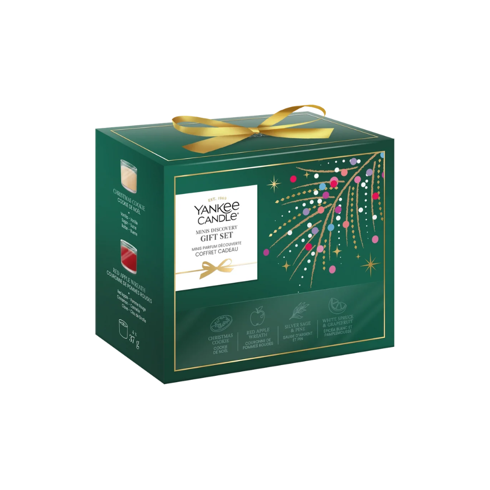 Yankee Candle - Gifted Moments - 4 Filled Votive - Kerst Cadeauset