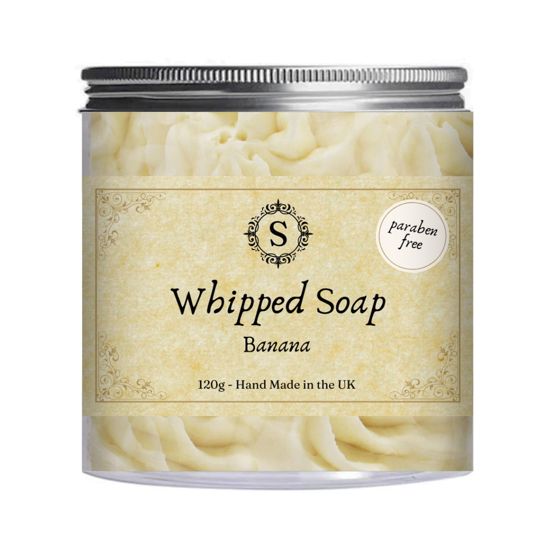 Scents & Soaps Whipped Soap Banana 120g - Scents & Soaps