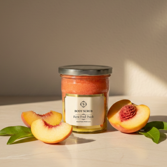 Scents & Soaps Body Scrub Farm Fresh Peach 300g