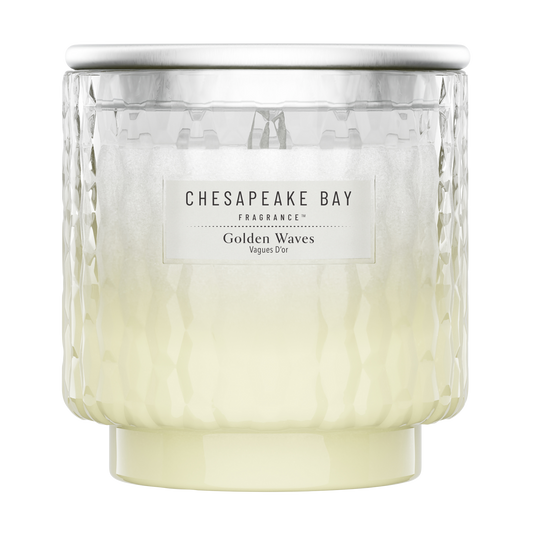 Chesapeake Bay Golden Waves Large Candle