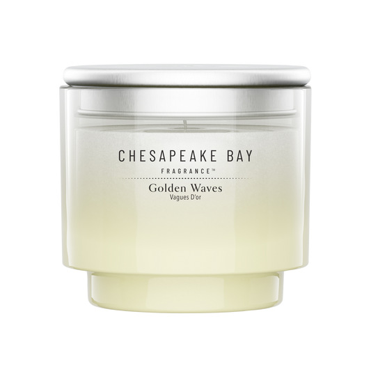 Chesapeake Bay Golden Waves Small Candle