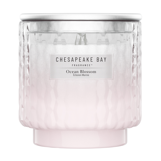 Chesapeake Bay Ocean Blossom Large Candle