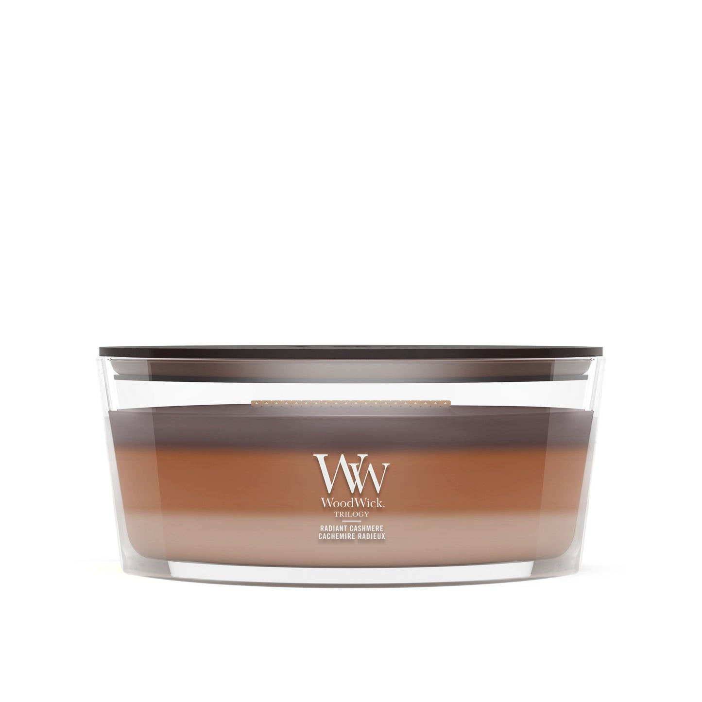 WoodWick Radiant Cashmere Ellipse Trilogy Candle