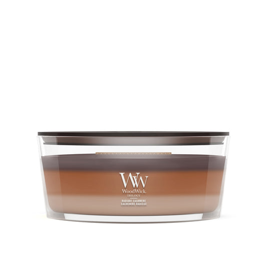 WoodWick Radiant Cashmere Ellipse Trilogy Candle