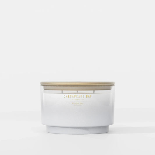 Chesapeake Bay Winter Sea 3-Wick Geurkaars