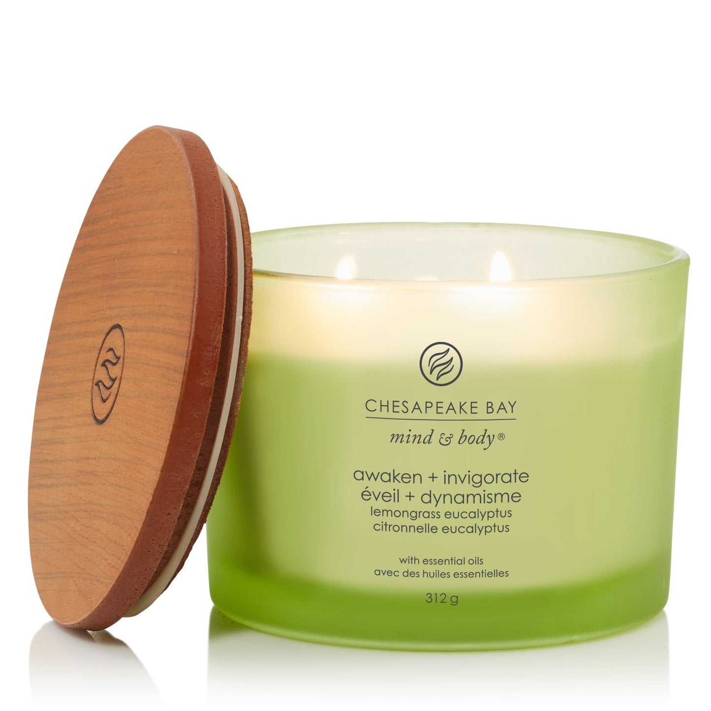 Chesapeake Bay Lemongrass Eucalyptus 3-Wick Candle