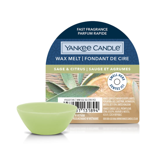 Yankee Candle Sage & Citrus Wax Melt