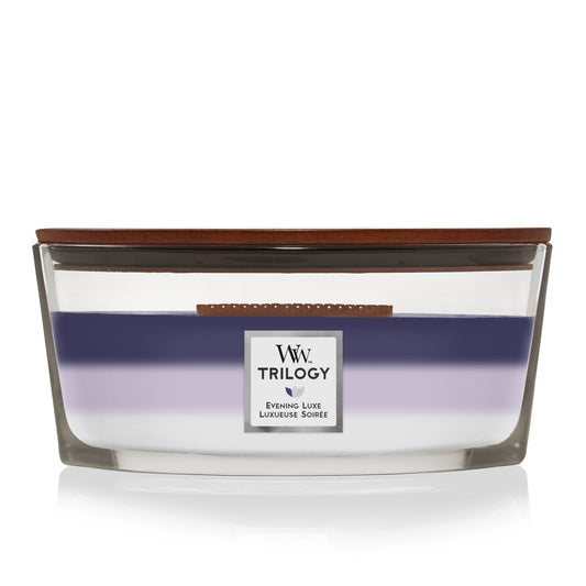 WoodWick Evening Luxe Ellipse Trilogy Candle bestellen