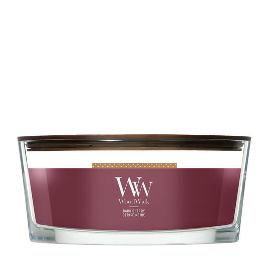 WoodWick Dark Cherry Ellipse Candle