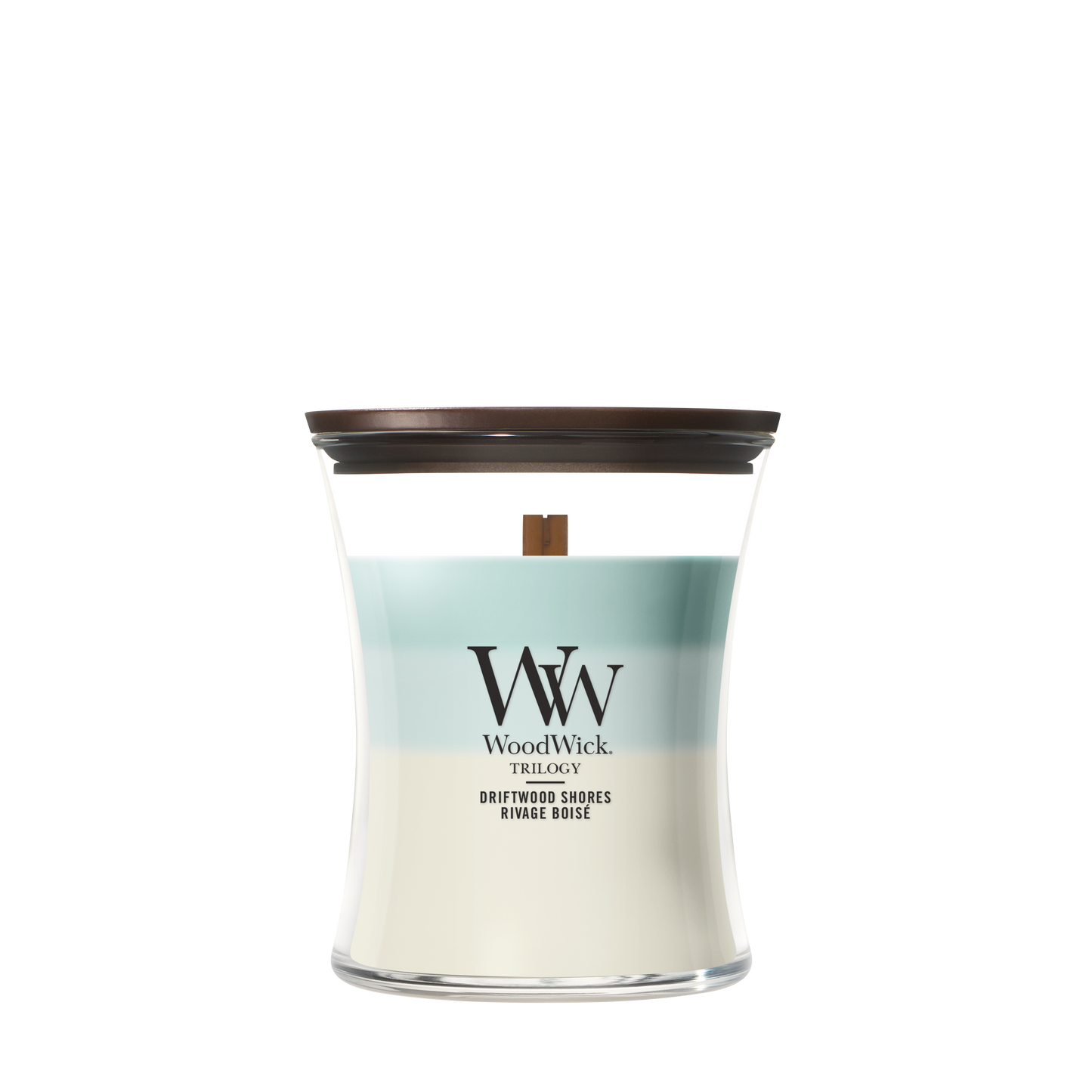 WoodWick Driftwood Shores Medium Trilogy Candle