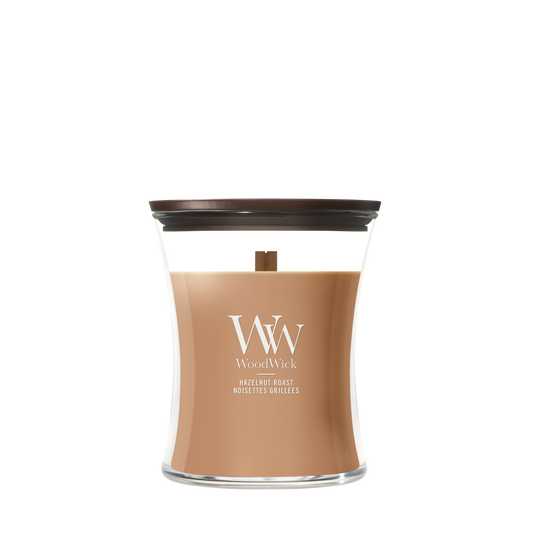 WoodWick Hazelnut Roast Medium Candle