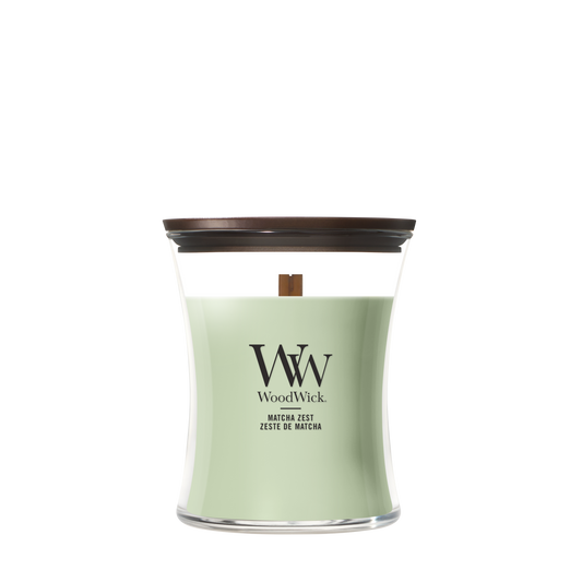 WoodWick Matcha Zest Medium Candle