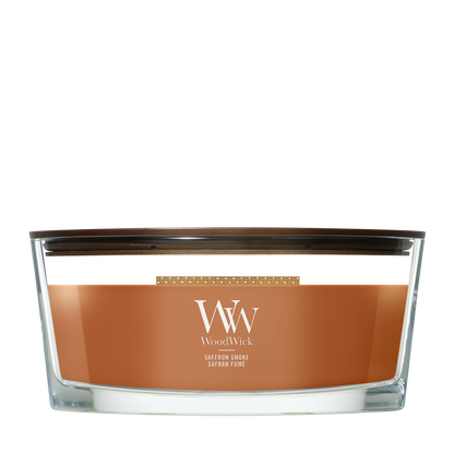 WoodWick Saffron Smoke Ellipse Candle