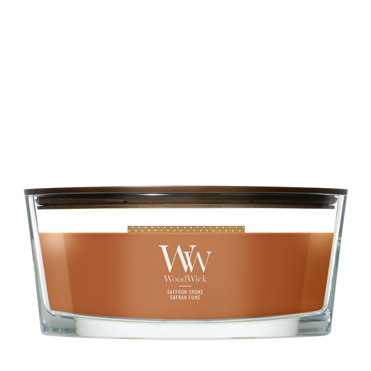 WoodWick Saffron Smoke Ellipse Candle