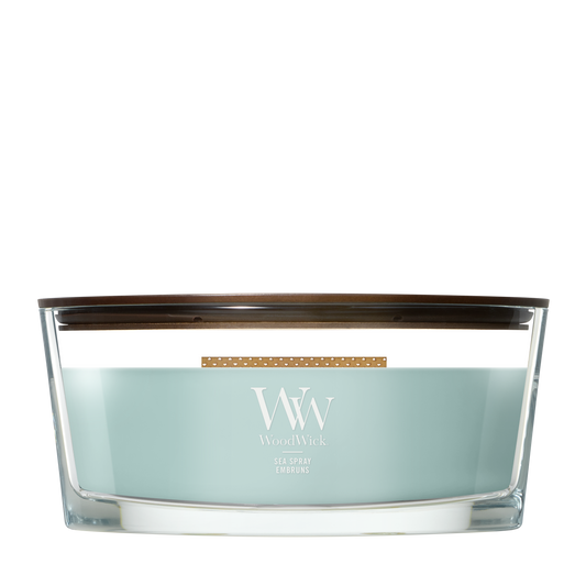 WoodWick Sea Spray Ellipse Candle