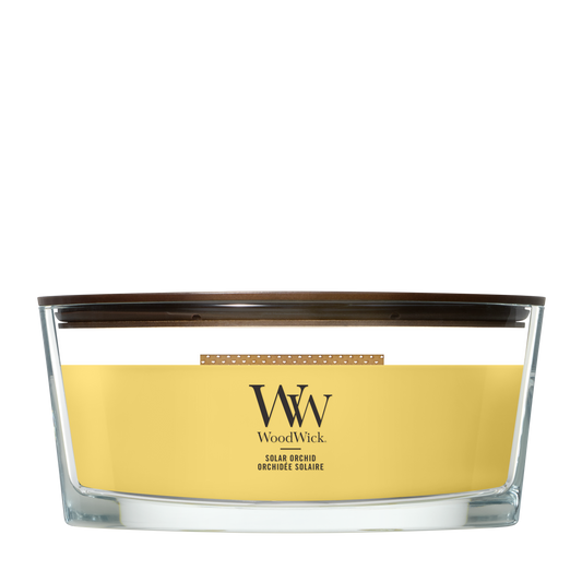 WoodWick Solar Orchid Ellipse Candle