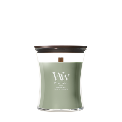 WoodWick Verdant Fig Medium Candle