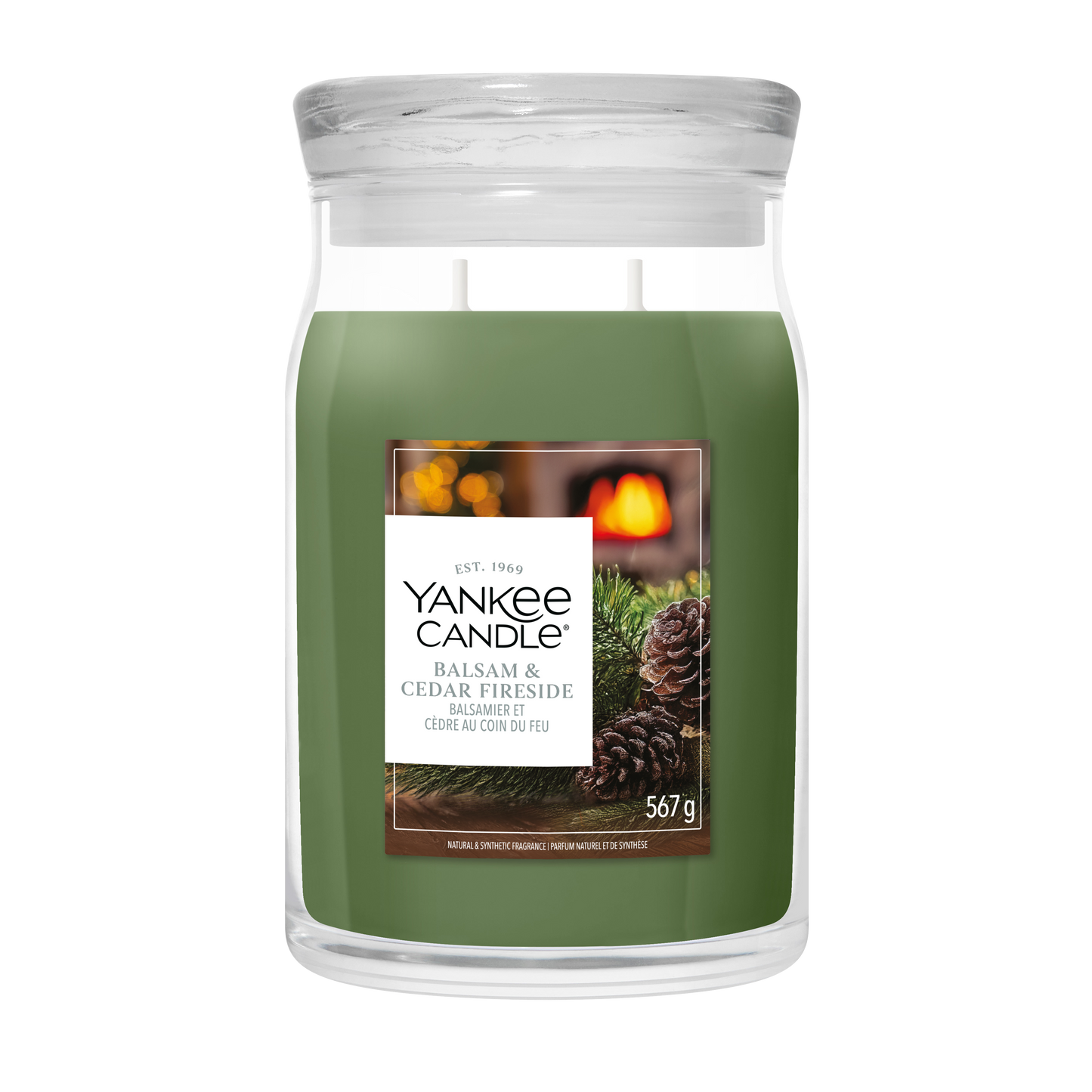 Yankee Candle Balsam & Cedar Fireside Large Jar