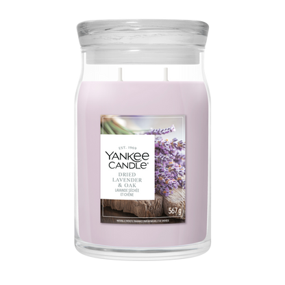 Yankee Candle Dried Lavender & Oak Large Jar