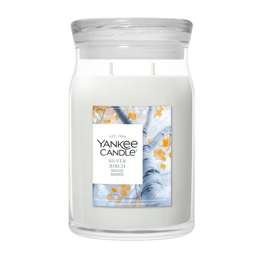 Yankee Candle Silver Birch Large Jar