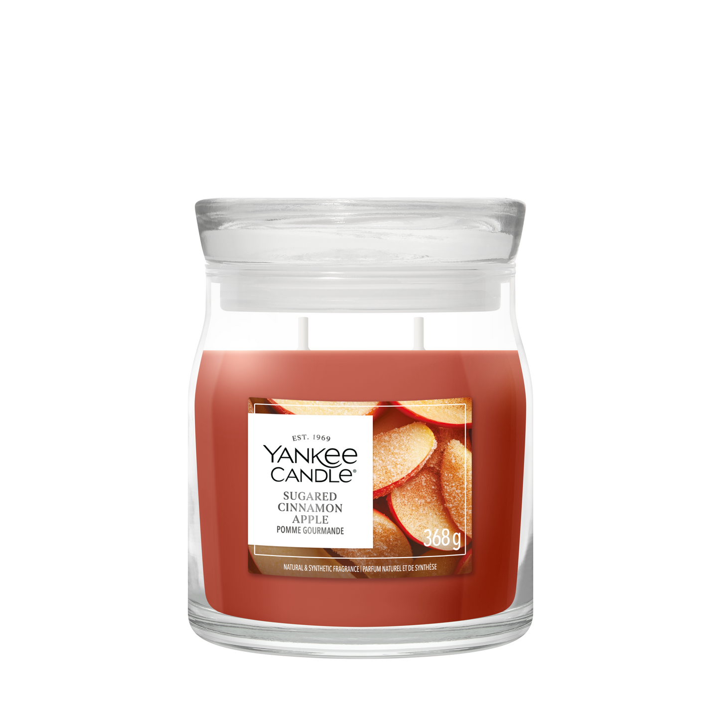 Yankee Candle Sugared Cinnamon Apple Medium Jar