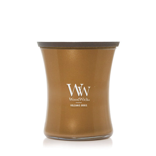 WoodWick Precious Metals Volcanic Orris Medium Candle