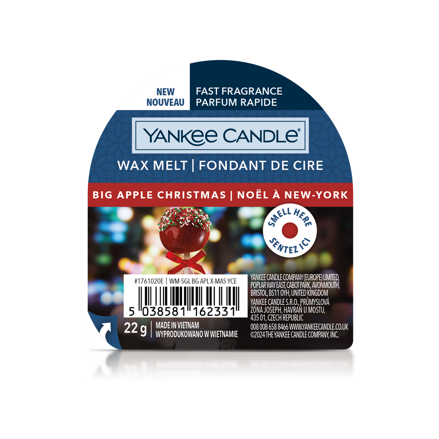 Yankee Candle Big Apple Christmas Wax Melt