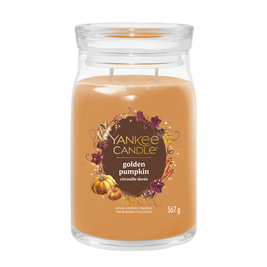 Yankee Candle Golden Pumpkin Large Jar