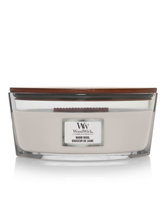 WoodWick Warm Wool Ellipse Candle