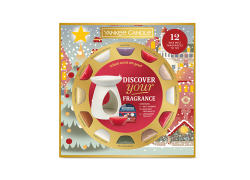 Yankee Candle Passport To The Holidays 12 Wax Melt & Warmer Discovery 