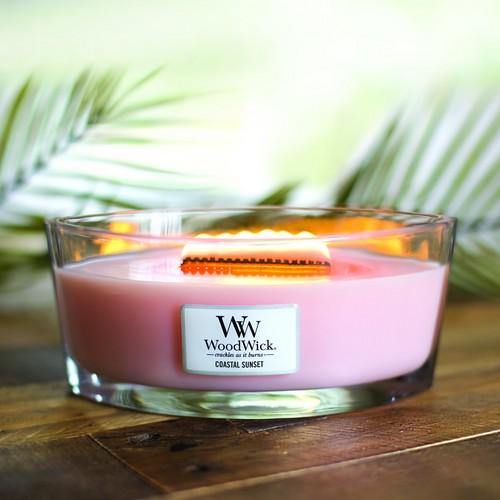 WoodWick Coastal Sunset Ellipse Candle