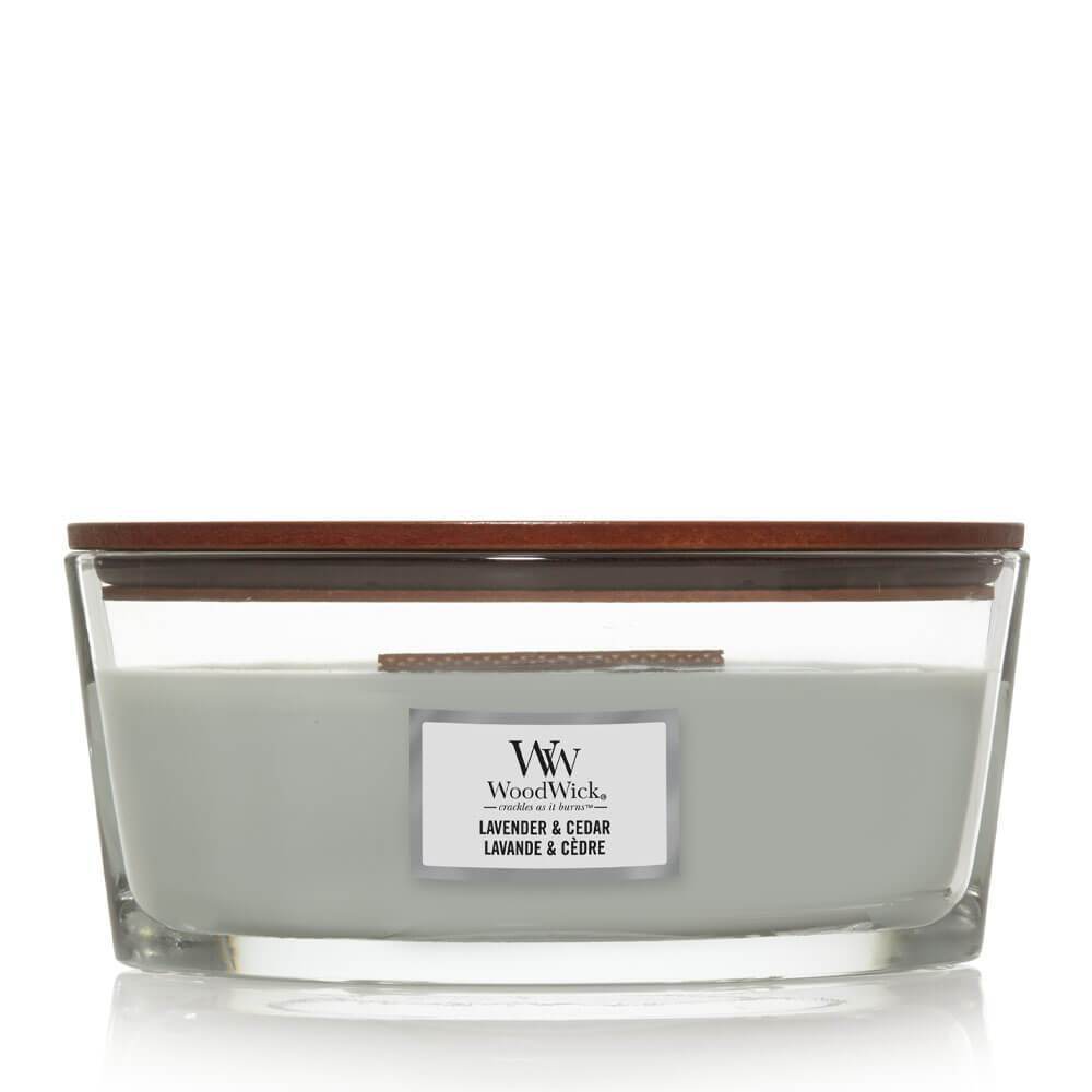 WoodWick Lavender & Cedar Ellipse Candle