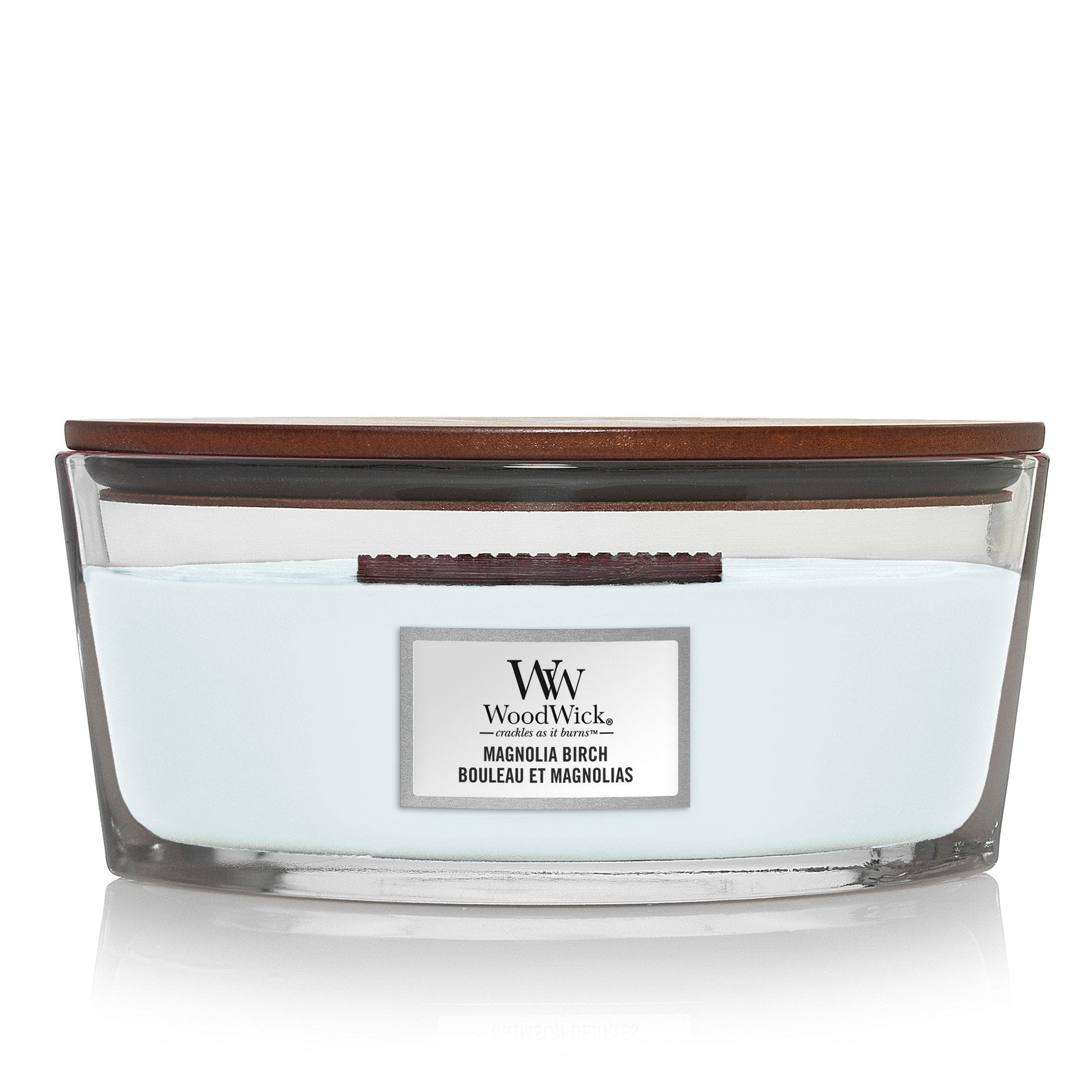 WoodWick Magnolia Birch Ellipse Candle bestellen