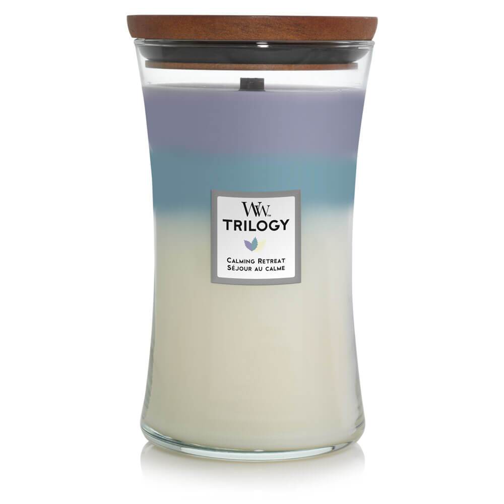 WoodWick Trilogy Calming Retreat Large Candle bestellen