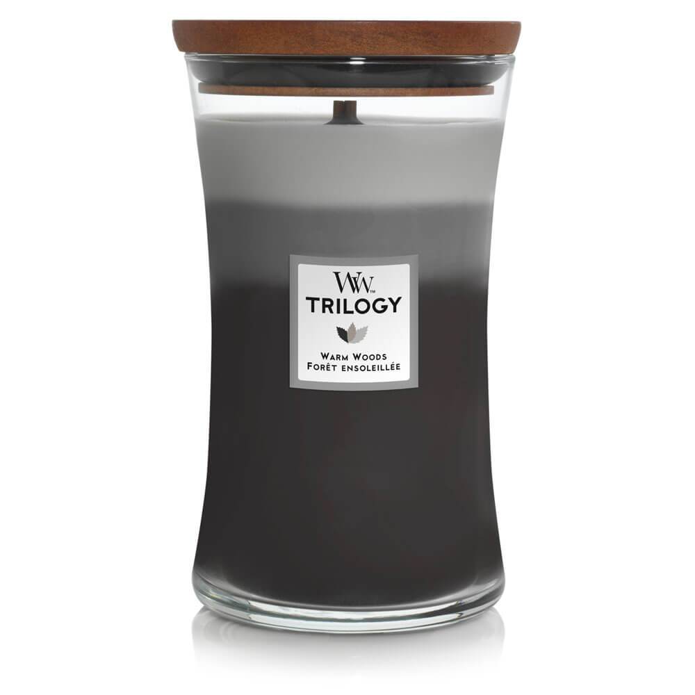 WoodWick Trilogy Warm Woods Large Candle bestellen